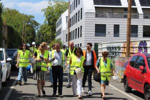 Pierre Hurmic a visité l’EcoProjet Bastide Niel