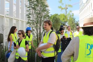 Pierre Hurmic a visité l’EcoProjet Bastide Niel