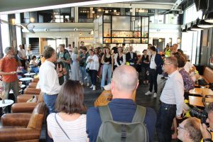 Pierre Hurmic a visité l’EcoProjet Bastide Niel